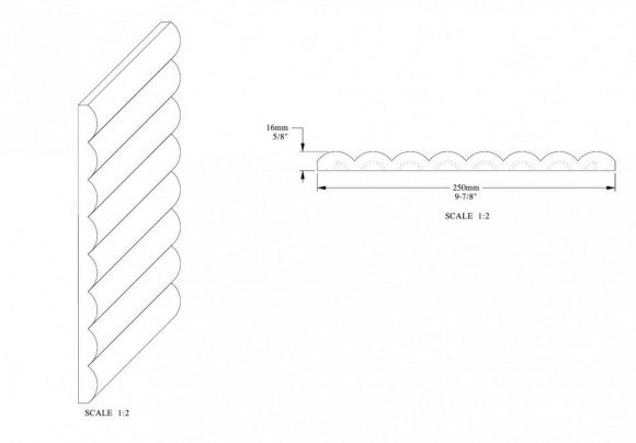 Декоративная стеновая панель 3D Orac Decor W110 белая полиуретан 250х16 мм 2м