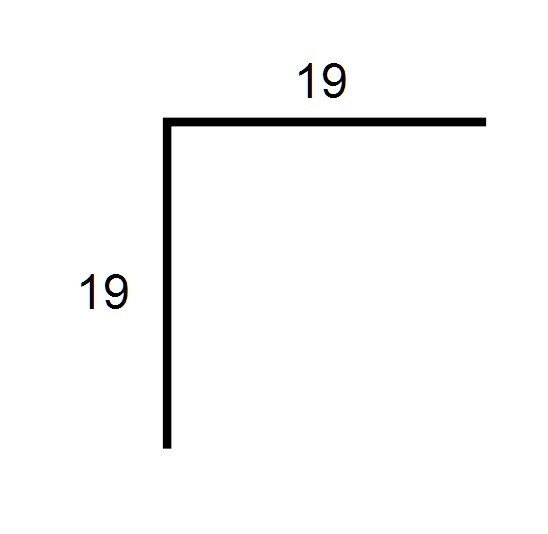 Уголок ПВХ 19х19 Lemal E19x19 прозрачный 2,75 м (25 штук) Уголок ПВХ 19х19 Lemal E19x19 прозрачный 2,75 м (25 штук)