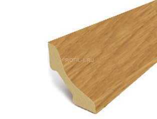 Галтель ПВХ Lemal вогнутая 20х20 мм Цвет 8696 Под дерево 2,7 м