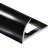 Профиль С-образный алюминий для плитки 12 мм PV09-19 eco черный блестящий 2,7 м