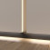 Алюминиевая теневая рейка Laconistiq Light черная 3м