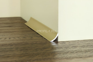 Алюминиевый напольный миниплинтус 15х15 мм Евротрим EWA 7956.00 золото 3 м Алюминиевый напольный миниплинтус 15х15 мм Евротрим EWA 7956.00 золото 3 м