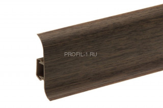 Плинтус ПВХ 59 мм Cezar Premium 106 хикори 2,5 м Плинтус ПВХ 59 мм Cezar Premium 106 хикори 2,5 м