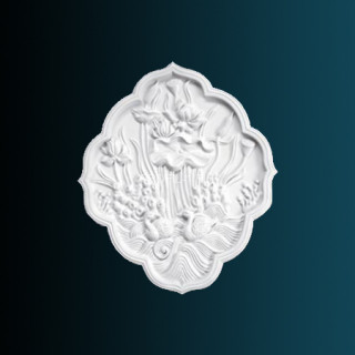 Декоративное панно Perfect K4035 белый полиуретан 600х510х40 мм