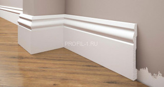 Напольный плинтус 94 мм Cezar Elegance LPC-08 белый 2,44 м Напольный плинтус 94 мм Cezar Elegance LPC-08 белый 2,44 м