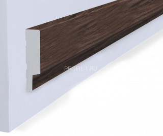 Финишный молдинг для панелей Hiwood LF124A BR395K под дерево 42х12 мм 2,7 м Финишный молдинг для панелей Hiwood LF124A BR395K под дерево 42х12 мм 2,7 м