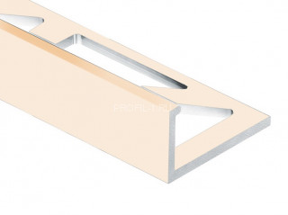 Профиль L-образный алюминий 10 мм PV02-25 слоновая кость Ral 1013 2,7 м Профиль L-образный алюминий 10 мм PV02-25 слоновая кость Ral 1013 2,7 м