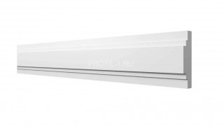 Молдинг Decor-Dizayn DD623 полистирол белый, под покраску 30х10х2000 мм