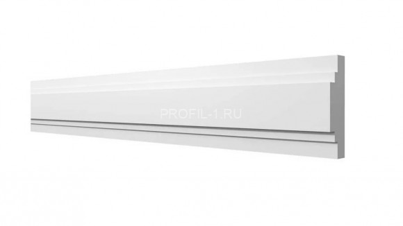 Молдинг Decor-Dizayn DD623 полистирол белый, под покраску 30х10х2000 мм