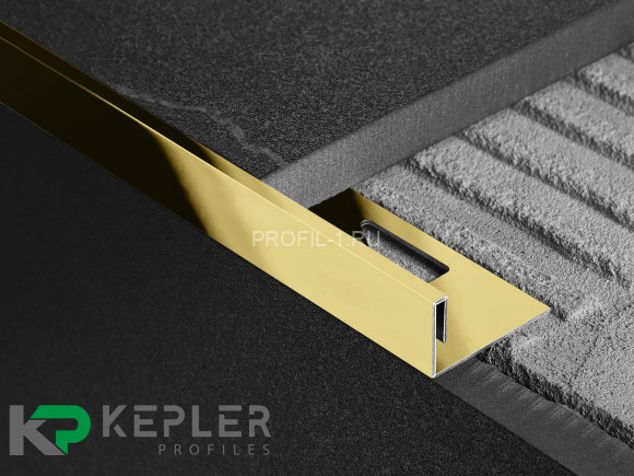 L-профиль 10х3 мм из нержавеющей стали SS 304 FSBP019-10 GP S.S.304 золото полированное 2.7 м L-профиль 10х3 мм из нержавеющей стали SS 304 FSBP019-10 GP S.S.304 золото полированное 2.7 м