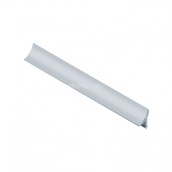 Алюминиевый профиль для плитки внутренний универсальный 12мм NEEXY PV30-02-MS серебро матовое 2.7м