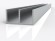 Алюминиевый профиль ш-образный 15,6х8,8х1,2 ал266 мм 3м