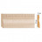 Плинтус напольный DECOMASTER 153-18D ДМ (95x12x2400) цвет Бежевый