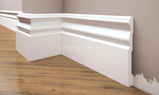 Напольный плинтус 119 мм Cezar Elegance LPC-09 белый 2,44 м Напольный плинтус 119 мм Cezar Elegance LPC-09 белый 2,44 м