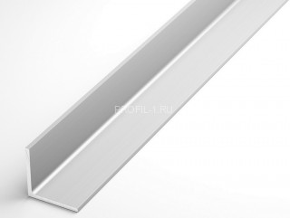 Защитный алюминиевый уголок 30х30 мм Евротрим 0344.01 анодированный серебро 3 м Защитный алюминиевый уголок 30х30 мм Евротрим 0344.01 анодированный серебро 3 м
