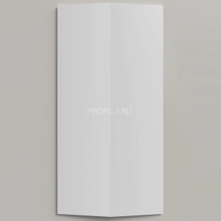 Стеновая декоративная панель 3D Decor-Dizayn DD928(3m) из полистирола белая, под покраску 200х20х3000 мм