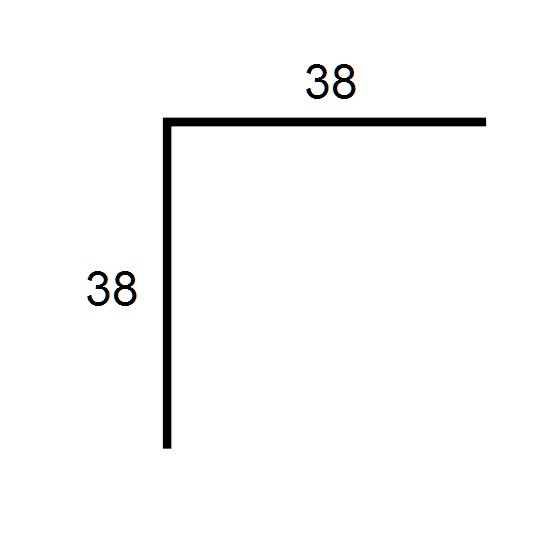 Уголок ПВХ 38х38 Lemal E38x38 прозрачный 2,75 м (25 штук) Уголок ПВХ 38х38 Lemal E38x38 прозрачный 2,75 м (25 штук)