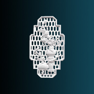 Декоративное панно Perfect K4041 белый полиуретан 800х450х30 мм