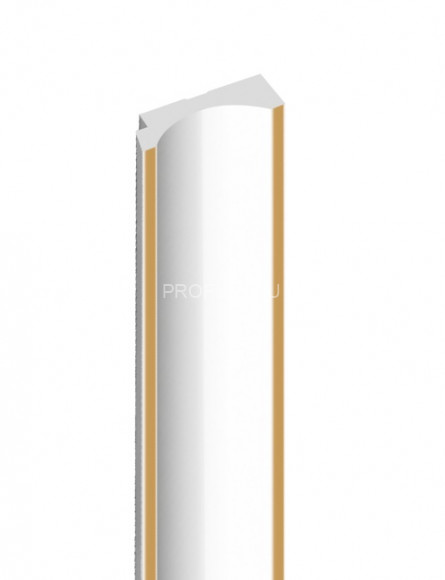 Финишный молдинг HiWood LF139B W41G белый-бежевый 12х34 мм 2,7 м Финишный молдинг HiWood LF139B W41G белый-бежевый 12х34 мм 2,7 м