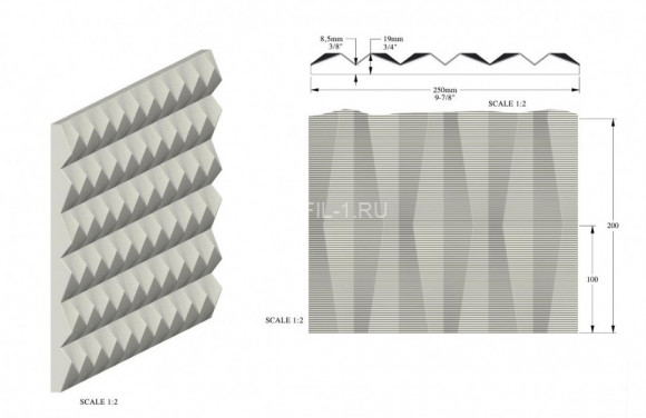 Декоративная стеновая панель 3D Orac Decor W112 белая полиуретан 250х20 мм 2м