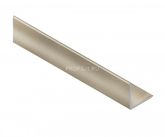 Алюминиевый уголок 10х10 мм NEEXY PV60-09 BCP шампань блестящая 2.7 м