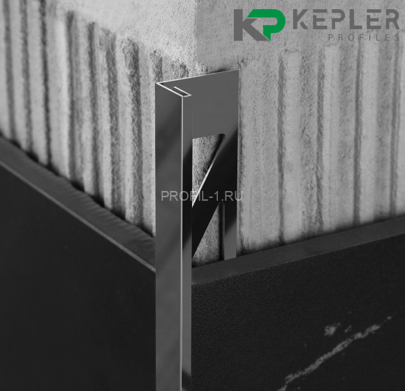 L-профиль 10х3 мм из нержавеющей стали SS 304 FSBP019-10 BP S.S.304 черный полированный 2.7 м L-профиль 10х3 мм из нержавеющей стали SS 304 FSBP019-10 BP S.S.304 черный полированный 2.7 м