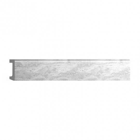 Плинтус напольный DECOMASTER D235-1634ДМ (80x17x2400) цвет Кварц белый Плинтус напольный DECOMASTER D235-1634ДМ (80x17x2400) цвет Кварц белый