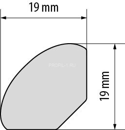Молдинг 19х19 мм Cezar Elegance LPC-12 белый 2,44 м Молдинг 19х19 мм Cezar Elegance LPC-12 белый 2,44 м