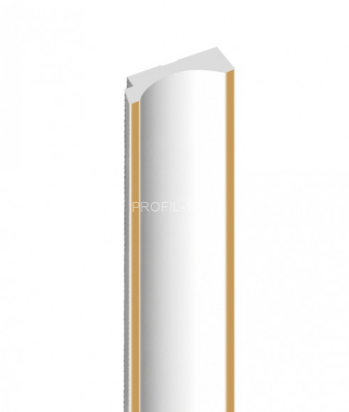 Финишный молдинг HiWood LF139B W49G белый-бежевый 12х34 мм 2,7 м Финишный молдинг HiWood LF139B W49G белый-бежевый 12х34 мм 2,7 м