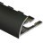 Профиль С-образный гибкий алюминий для плитки 10 мм PV11-18 eco черный матовый 2,7 м