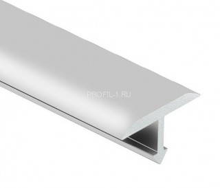 Профиль Т-образный 25 мм алюминий полукруглый PV38-02 серебро матовое 2,7 м Профиль Т-образный 25 мм алюминий полукруглый PV38-02 серебро матовое 2,7 м