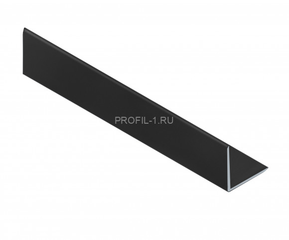 Алюминиевый уголок 10х10 мм NEEXY PV60-18 MBL черный матовый 2.7 м