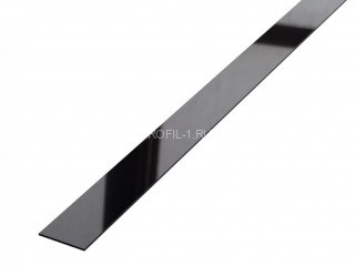 Полоса 25 мм из нержавеющей стали SS 304 FBS 25 BP S.S.304 черная полированная 3 м Полоса 25 мм из нержавеющей стали SS 304 FBS 25 BP S.S.304 черная полированная 3 м