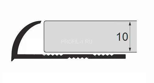С-профиль из нержавеющей стали 10 мм ПА-10 шлифованный 2,7 м С-профиль из нержавеющей стали 10 мм ПА-10 шлифованный 2,7 м