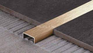 П-профиль нержавеющая сталь 10х10 Kepler Profiles FSUP10-RS розовое золото сатинированное 2,7 м П-профиль нержавеющая сталь 10х10 Kepler Profiles FSUP10-RS розовое золото сатинированное 2,7 м