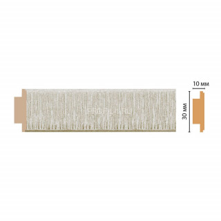 Молдинг DECOMASTER 110-20 (30x10x2400) цвет Белый с перламутром Молдинг DECOMASTER 110-20 (30x10x2400) цвет Белый с перламутром