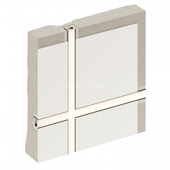 Алюминиевый разделительный профиль теневой Decaro Engineering D007A Black черный с возможностью LED подсветки 3м Алюминиевый разделительный профиль теневой Decaro Engineering D007A Black черный с возможностью LED подсветки 3м