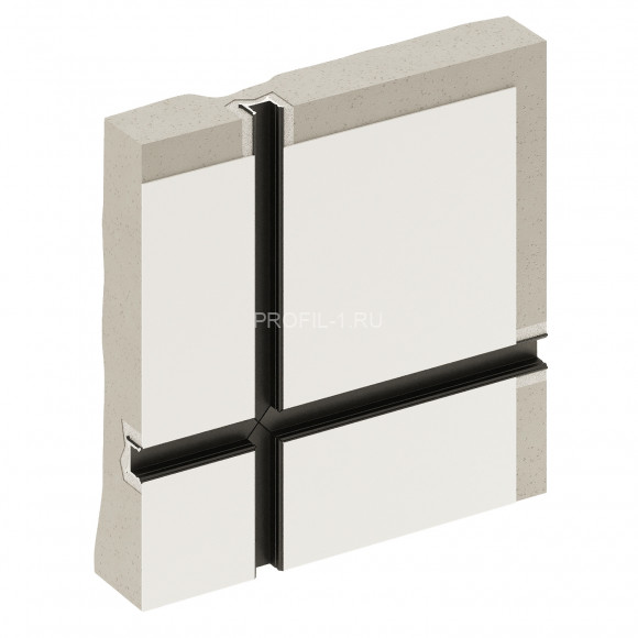 Алюминиевый разделительный профиль теневой Decaro Engineering D007A Black черный с возможностью LED подсветки 3м Алюминиевый разделительный профиль теневой Decaro Engineering D007A Black черный с возможностью LED подсветки 3м