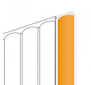 Финишный молдинг HiWood LF139B Y5 оранжевый 12х34 мм 2,7 м Финишный молдинг HiWood LF139B Y5 оранжевый 12х34 мм 2,7 м