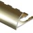 Профиль С-образный гибкий алюминий для плитки 10 мм PV11-13 eco песок блестящий 2,7 м