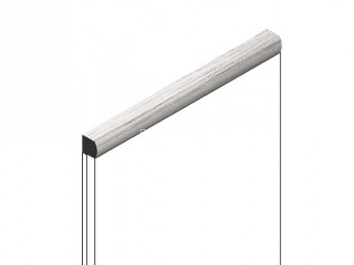 Декоративная рейка HiWood D15V2 GR24 из фитополимера под дерево 15мм х 15мм х 2.7м Декоративная рейка HiWood D15V2 GR24 из фитополимера под дерево 15мм х 15мм х 2.7м