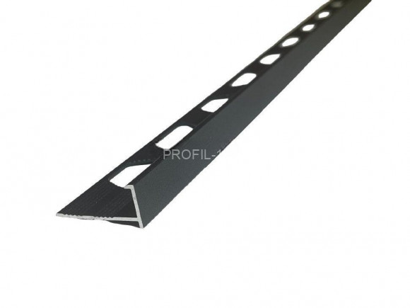 Алюминиевый L-профиль 12 мм ПО-203 черный муар 2.7 м Алюминиевый L-профиль 12 мм ПО-203 черный муар 2.7 м