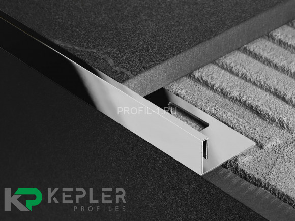 L-профиль 12х3 мм из нержавеющей стали SS 304 FSBP019-12 P S.S.304 полированный 2.7 м