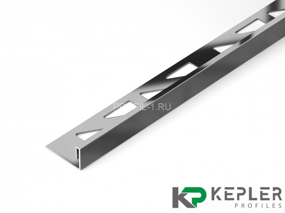 L-профиль 12х3 мм из нержавеющей стали SS 304 FSBP019-12 P S.S.304 полированный 2.7 м