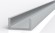 Швеллер алюминиевый П-профиль 10х10х10х1,2 мм 3м
