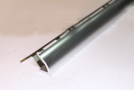 Алюминиевый С-образный профиль 10 мм Effector 3,0 м A 53.07 инокс