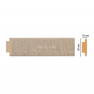 Молдинг DECOMASTER 110-18 (30x10x2400) цвет Бежевый с перламутром Молдинг DECOMASTER 110-18 (30x10x2400) цвет Бежевый с перламутром