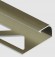 Профиль для плитки С-образный алюминий 8 мм PV13-16 титан матовый 2,7 м