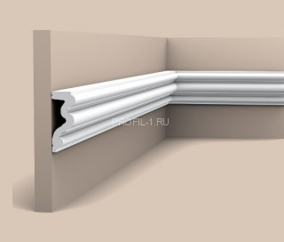 Молдинг Orac Decor Purotouch P4025 белый полистирол 83х34 мм 2м Молдинг Orac Decor Purotouch P4025 белый полистирол 83х34 мм 2м