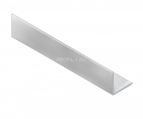 Алюминиевый уголок 10х10 мм NEEXY PV60-41 SW муар белый 2.7 м